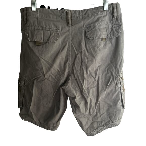 RW Rugged Wear cargo  shorts sz 34 olive - Picture 5 of 5